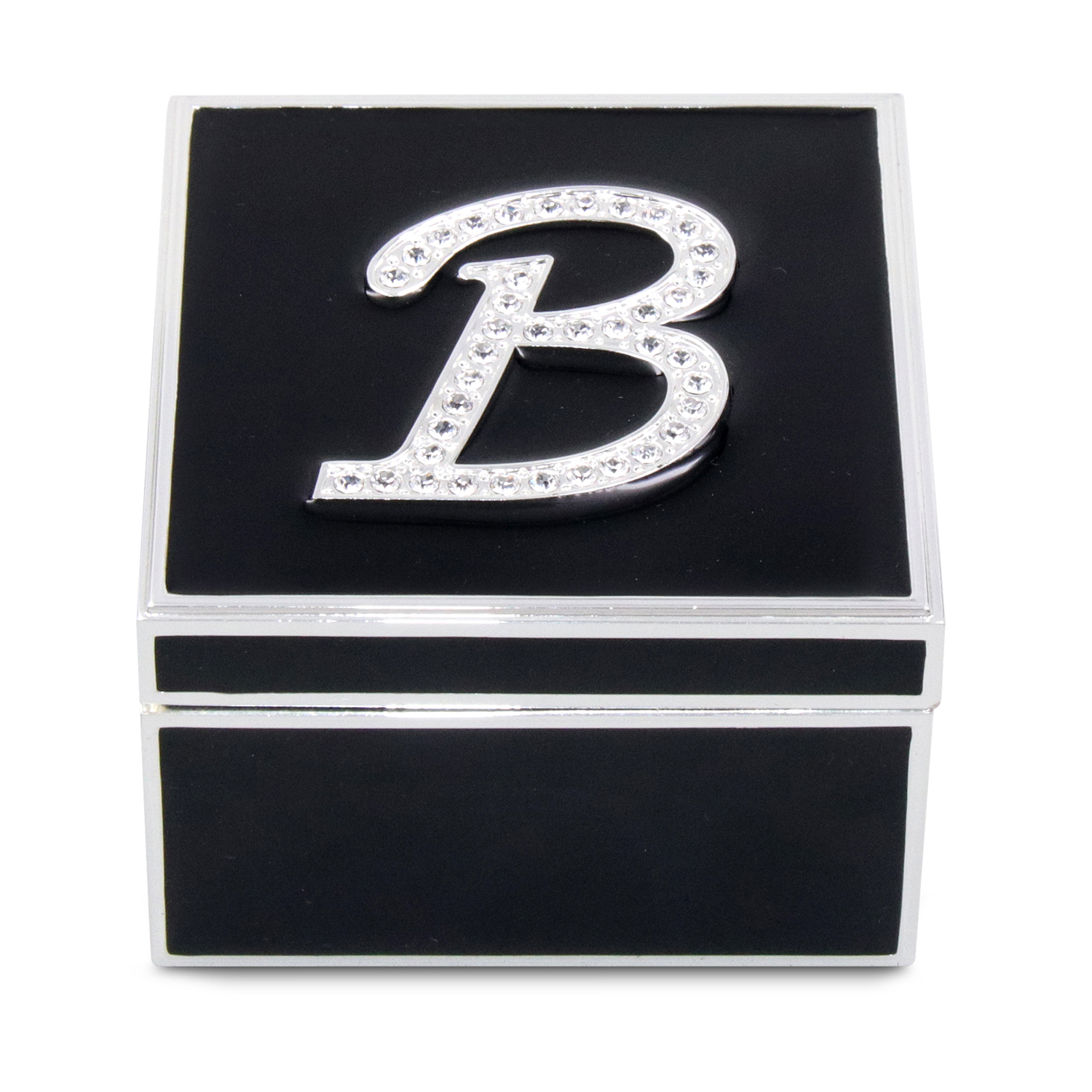 Square letter B jewellery box
